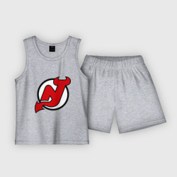 Детская пижама с шортами хлопок New Jersey Devils