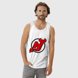 Мужская майка хлопок New Jersey Devils - фото 2