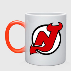 Кружка хамелеон New Jersey Devils