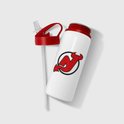 Бутылка для воды с трубочкой New Jersey Devils - фото 2
