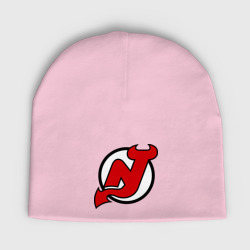 Женская шапка демисезонная New Jersey Devils