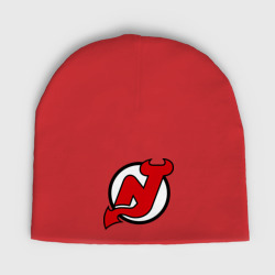 Женская шапка демисезонная New Jersey Devils