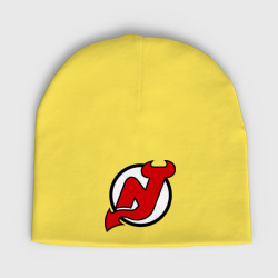 Женская шапка демисезонная New Jersey Devils