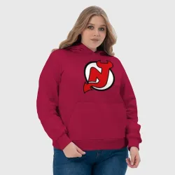 Женская толстовка хлопок New Jersey Devils