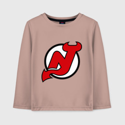 Детский лонгслив хлопок New Jersey Devils