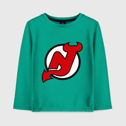 Детский лонгслив хлопок New Jersey Devils