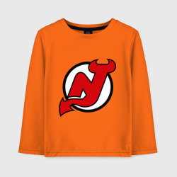 Детский лонгслив хлопок New Jersey Devils