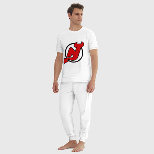 Мужская пижама хлопок New Jersey Devils - фото 5