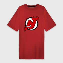 Платье-футболка хлопок New Jersey Devils