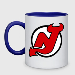 Кружка двухцветная New Jersey Devils