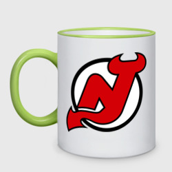 Кружка двухцветная New Jersey Devils