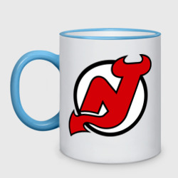 Кружка двухцветная New Jersey Devils