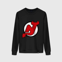 Женский свитшот хлопок New Jersey Devils