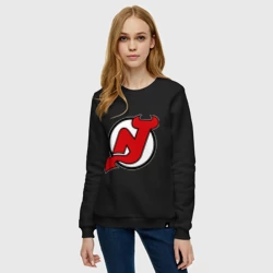 Женский свитшот хлопок New Jersey Devils - фото 2
