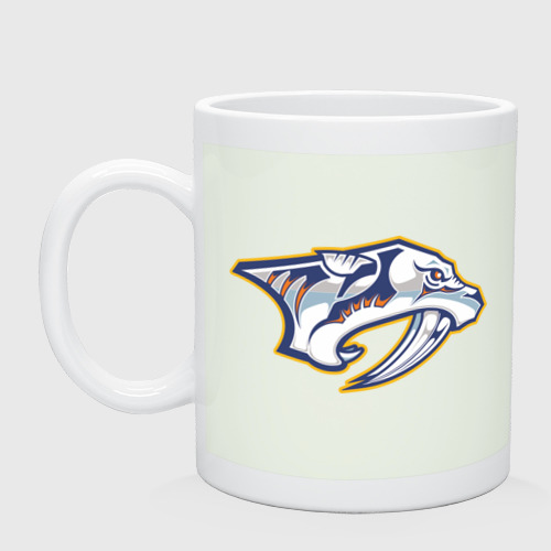 Кружка керамическая Nashville Predators, цвет фосфор