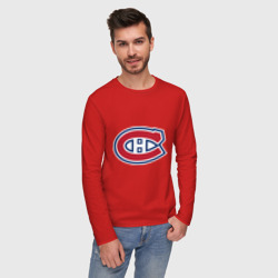 Мужской лонгслив хлопок Montreal Canadiens - фото 2