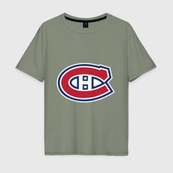 Мужская футболка хлопок Oversize Montreal Canadiens