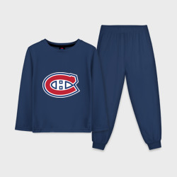 Детская пижама с лонгсливом хлопок Montreal Canadiens