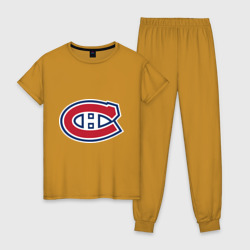 Женская пижама хлопок Montreal Canadiens