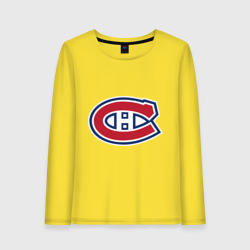 Женский лонгслив хлопок Montreal Canadiens