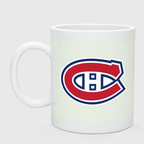 Кружка керамическая Montreal Canadiens, цвет фосфор