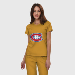 Женская пижама хлопок Montreal Canadiens - фото 2