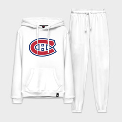 Мужской костюм хлопок с толстовкой Montreal Canadiens