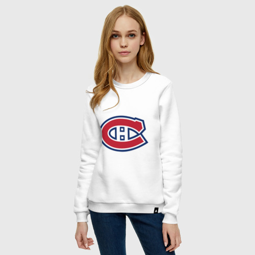 Женский свитшот хлопок Montreal Canadiens - фото 3