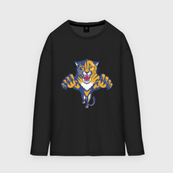 Мужской лонгслив oversize хлопок Florida Panthers