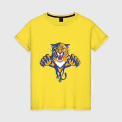 Женская футболка хлопок Florida Panthers