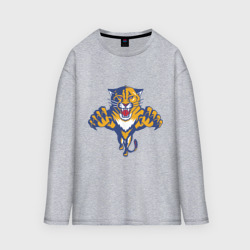 Женский лонгслив oversize хлопок Florida Panthers