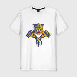 Мужская футболка хлопок Slim Florida Panthers