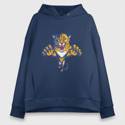 Женское худи Oversize хлопок Florida Panthers