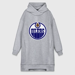 Платье-худи хлопок Edmonton Oilers