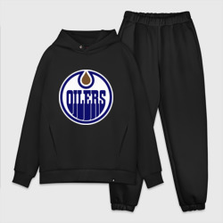 Мужской костюм oversize хлопок Edmonton Oilers