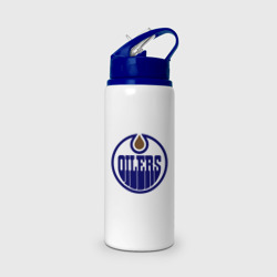 Бутылка для воды с трубочкой Edmonton Oilers
