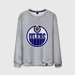 Мужской свитшот хлопок Edmonton Oilers