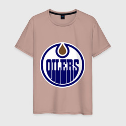 Мужская футболка хлопок Edmonton Oilers