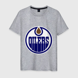 Мужская футболка хлопок Edmonton Oilers