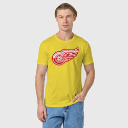 Мужская футболка хлопок Detroit Red Wings - фото 2