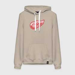 Женская толстовка хлопок Detroit Red Wings