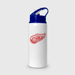Бутылка для воды с трубочкой Detroit Red Wings