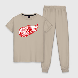 Женская пижама хлопок Detroit Red Wings