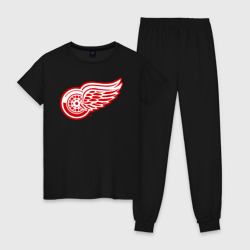 Женская пижама хлопок Detroit Red Wings