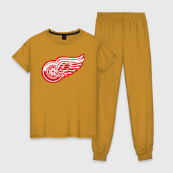 Женская пижама хлопок Detroit Red Wings