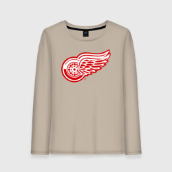 Женский лонгслив хлопок Detroit Red Wings