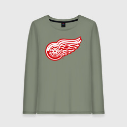 Женский лонгслив хлопок Detroit Red Wings