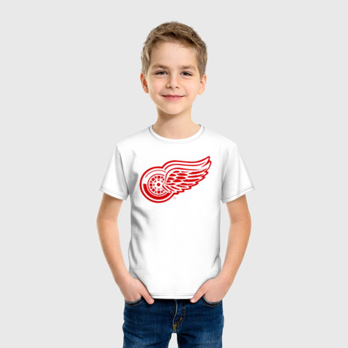 Детская футболка хлопок Detroit Red Wings - фото 3