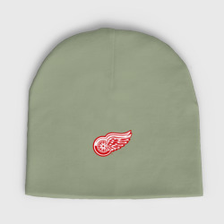 Женская шапка демисезонная Detroit Red Wings