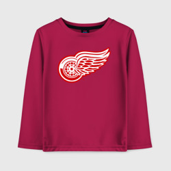 Детский лонгслив хлопок Detroit Red Wings